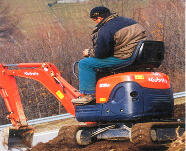 Escavatore Kubota - a noleggio -