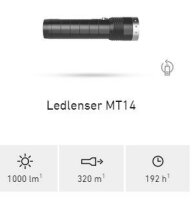 Torcia Ledlenser MT14