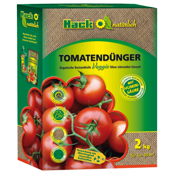 Hack concime organico per pomodori NPK 6+4+7