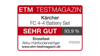 Kärcher Hartbodenreiniger FC 4-4 Battery Set