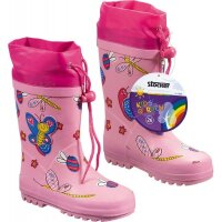 Stocker Kinder Gartenstiefel pink