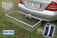 Portapacchi posteriore Heck-Pack Deluxe in acciaio inox